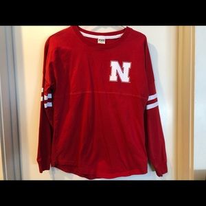 VS Pink Nebraska Huskers Long Sleeve